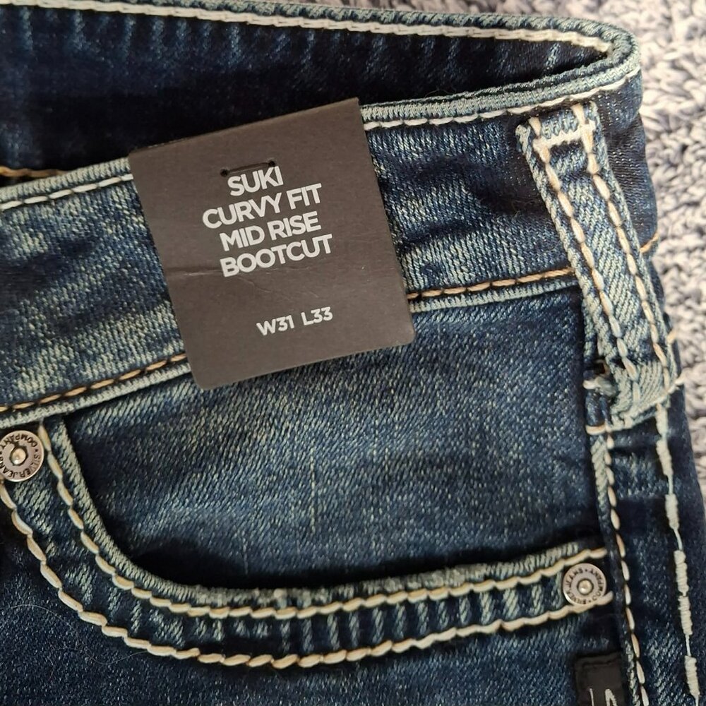 Silver Jeans Co Blue Jeans NWT Size 31/33 - Picture 7 of 8
